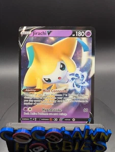 Pokemon TCG Jirachi V SWSH299 Promo NM Black Star Holo Rare Card - Picture 1 of 5
