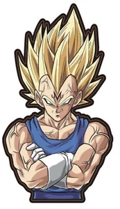 Dragon Ball Z Majin Vegeta Super Saiyan Window Peeker Anime Sticker Goku Super - Picture 1 of 1