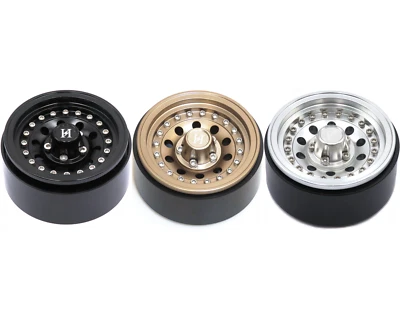 4x RC 1.9 Beadlock Rims Wheels Heavy Hex 12mm For 1/10 Mud Crawler Scx10 Trx4 - Image 1 of 4