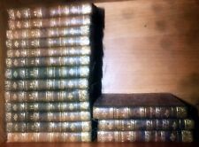 Livres 16 tomes édition originale 1826 SIR WALTER SCOTT  roman reliure demi cuir