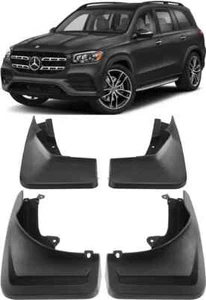 Genuine Front & Rear Splash Guards Mud Flaps FOR 2020-2024 Mercedes Benz GLS 580 - Picture 1 of 7
