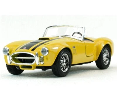 SHELBY Cobra 427 - yellow - Maisto 1:24 - Immagine 1 di 2