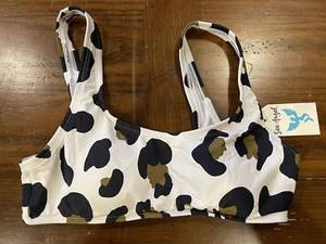 Bikini donna con stampa leopardata angelo marino nuovo reggiseno incorporato piccolo  - Foto 1 di 2