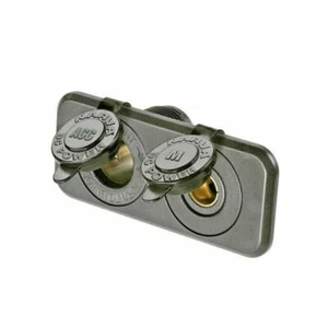 Narva 81140BL Heavy-Duty Twin Accessory/Merit Sockets, Caravan Power Outlet - Bild 1 von 3