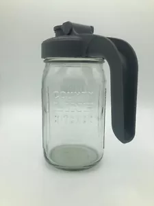 County Line Küche Glas Einmachglas Krug mit Deckel - breite Öffnung, 1 Quart 32 Unzen - Bild 1 von 2