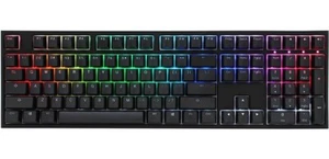 4713319665124 Ducky One 2 Backlit PBT Gaming Tastatur, MX-Nature-White, RGB LED  - Bild 1 von 1