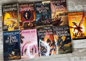 Lot of 9 Deverry Cycle Series by Katharine Kerr / Books #1-8 + #11 Paperbacks - Foto 1 di 24