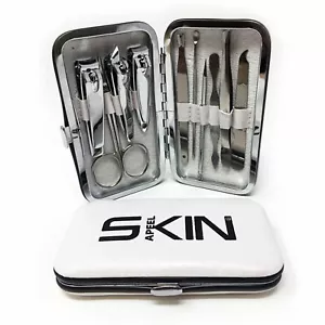 10pcs Nail Care Kit Cutter Set Clippers Manicure Pedicure Cuticle Tool Gift Set - Picture 1 of 21