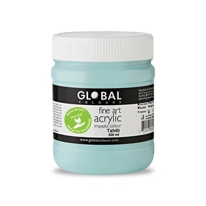 Tahiti - Global Colours Eco-Friendly Fine Art Acrylic Artist Paint 500ml - Picture 1 of 2