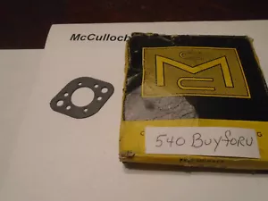 NEW OEM McCULLOCH 300293 Carburetor Gasket 3200 3214 3216 3500 3514 3516 3800 - Picture 1 of 2