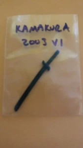 G I Joe Accessory 2003 Kamakura V1 ESPADA NEGRA GI G.I. Repuesto original - Imagen 1 de 1