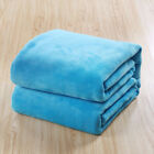 Soft Fur Blanket Sofa Bed Throw Warm Fleece Large Mink Faux Single to King Size#