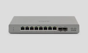 Cisco Meraki GO 8 GS110-8-HW-EU Cloud Managed PoE Switch 8x GbE RJ45 2x GbE SFP - Bild 1 von 3