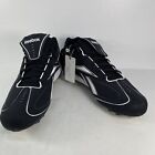 NWT Reebok Authentic Collection Black White Sports Cleats Men 14