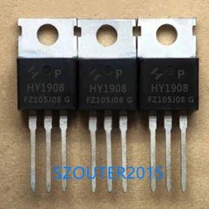 5PCS HY1908P HY1908 Transistor N-MOSFET 80V 19A TO-220 NEW  - Picture 1 of 1