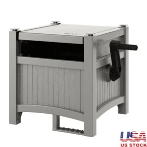 100ft Hose Hideaway Reel Durable Garden Hose Storage Low Maintenance Solution US - Picture 1 of 6