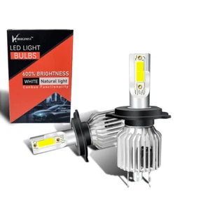 2PCS LED Headlight Bulbs Kit H4 HB2 9003 High Low Beam Powerful LED Light Bulbs - Imagen 1 de 12