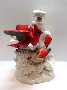 VTG 1991 Ski Country *CARDINALS*  LARGE Porcelain Decanter ~Empty~ Ltd Ed of 120 - Picture 1 of 8
