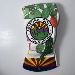 CMC Design Custom Arizona Icons Embroidered Golf Driver Head Cover Soft - Picture 1 of 5