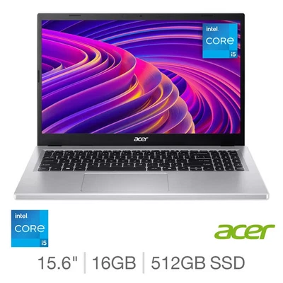 Acer Aspire Go 15, i5, 16GB RAM, 512GB SSD, 15.6 Inch Laptop, NX.JD9EK.00J - Image 1 of 4