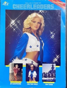 Vintage 1984 1985 Dallas Cowboys Cheerleaders 24” X 36” Poster Fold Up - Picture 1 of 12