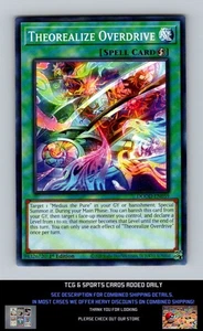 Theorealize Overdrive DOOD-EN059 YuGiOh Doom of Dimensions - Picture 1 of 2