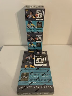 NBA Panini 2021-22 Donruss Optic Basketball Lot (2) Fanatics Blasters (1) Retail - Image 1 of 4