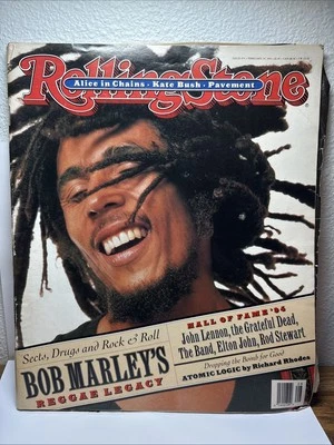 Bob Marley On The Cover Of Rolling Stone Magazine February 1994 Issue 676 - Image 1 of 4