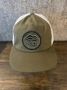Path Project Strapback Trucker Cap Multicolor Adjustable Mesh Back BROKEN CLIP - Picture 1 of 7