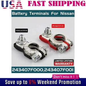 battery terminal For Nissan Altima Maxima Rouge Sentra 243407F000 243407F001 - Foto 1 di 9