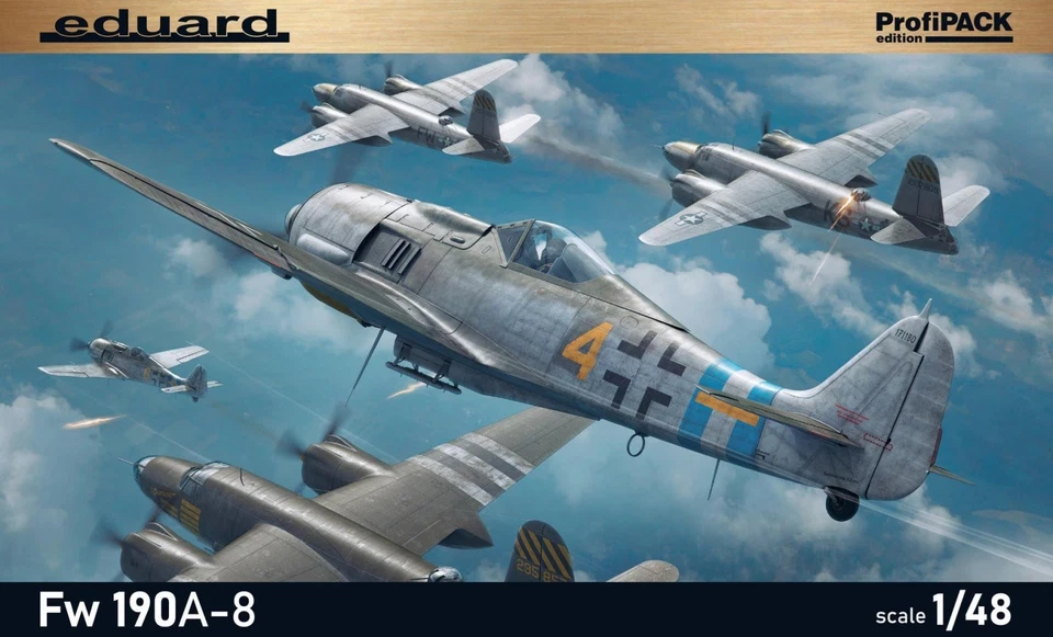 Eduard 82147 1:48th scale Focke-Wulf Fw 190A-8 ProfiPack Edition - Image 1 of 1
