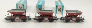 eher wie neu 3x MÄRKLIN Modelleisenbahn H0 4610 Schotterwagen OVP - Bild 1 von 13