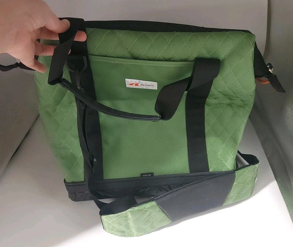 DETOURS Bolsa de Bicicleta Bolso de Mano Cremallera Verde Toocan Juicy WV Foto 1 de 4