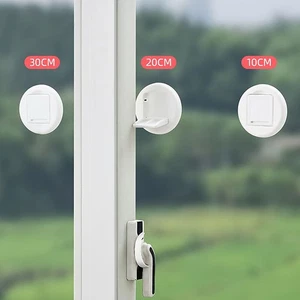 2PCS Sliding Glass Door Lock Self-Adhesive Sliding Window Safety Locks - Picture 1 of 8