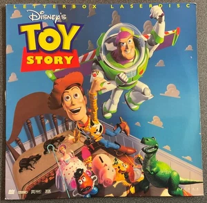 TOY STORY,VINTAGE 1996 LASERDISC MOVIE.EX/EX.LETTERBOX EDITION.EXTENDED PLAY.PAL - Picture 1 of 7