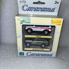 Cararama Modellautos 2tgl.Set PKW BMW C5,Range Rover 1:72 (880)