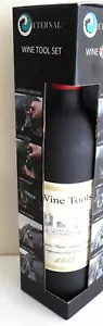 ABRIDOR DE BOTELLAS DE VINO JUEGO DE VIAJE PICNIC Sacacorchos Lámina Cortador Tapón Vertido NUEVO - Imagen 1 de 2