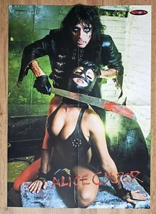 MEGA Poster: ALICE COOPER from 2023, 16 x 22 in. (40 x 55 cm) - MINT CONDITION! - Imagen 1 de 2