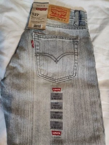Vintage ~ LEVI’S 527 Sz 27x27 Boy’s Bootcut Fit Cotton Jeans With original tags - Picture 1 of 8