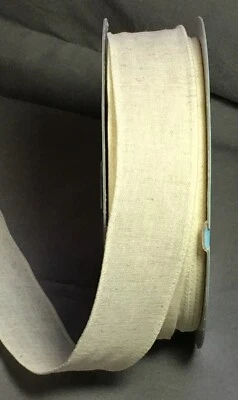 5 yds WOVEN WIRE EDGE RIBBON 1 1/2" w (your choice of 9 colors) - Image 1 of 2