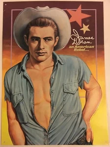 12" x 17" JAMES DEAN AMERICAN REBEL BLECHSCHILD! - Bild 1 von 1