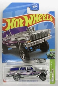 2023 HOT WHEELS ZAMAC '64 NOVA WAGON GASSER SUPERNOVA HW GASSERS  - Picture 1 of 2