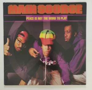 Main Source Peace Is Not The Word To Play Remix 1996 Hip Hip 12" Vinyl Reissue - Bild 1 von 8