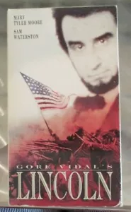 Gore Vidal's Lincoln (VHS 1993) 2 tape set - Picture 1 of 3