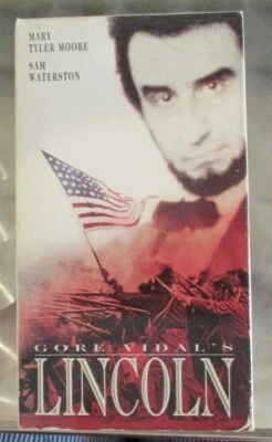 Gore Vidal's Lincoln (VHS 1993) 2 tape set  - Image 1 of 3