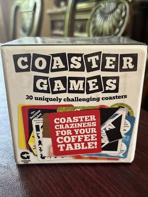 Juego de cartas Ginger Fox Coaster, limpiar, juego para beber, 30 cartas, divertido, nuevo en caja Foto 1 de 4