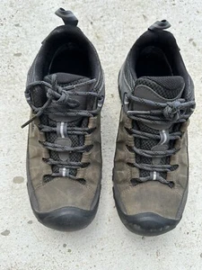 Keen Targhee III WP Steel Grey Captains Blue Boot Hiker Men's size US 8 - Picture 1 of 13