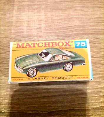 Matchbox Regular Wheels No75 Ferrari Berlinette 2  - Replica / Copy Box only - Image 1 of 3