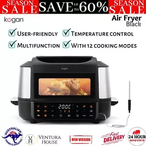 Kogan Smart 7L XL Grill & Air Fryer Pizza Oven Bake Non-Stick Defrost Roast New - Picture 1 of 12