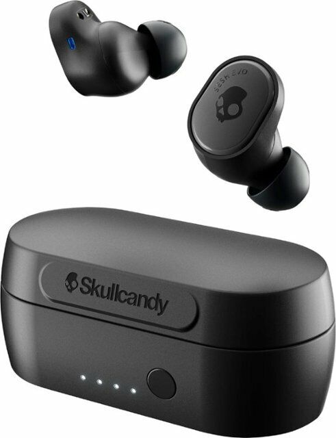 Skullcandy SESH EVO True Wireless Bluetooth in-Ear Earbud (Cert Refurb)-BLACK